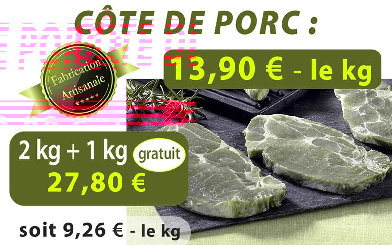 Cote de porc